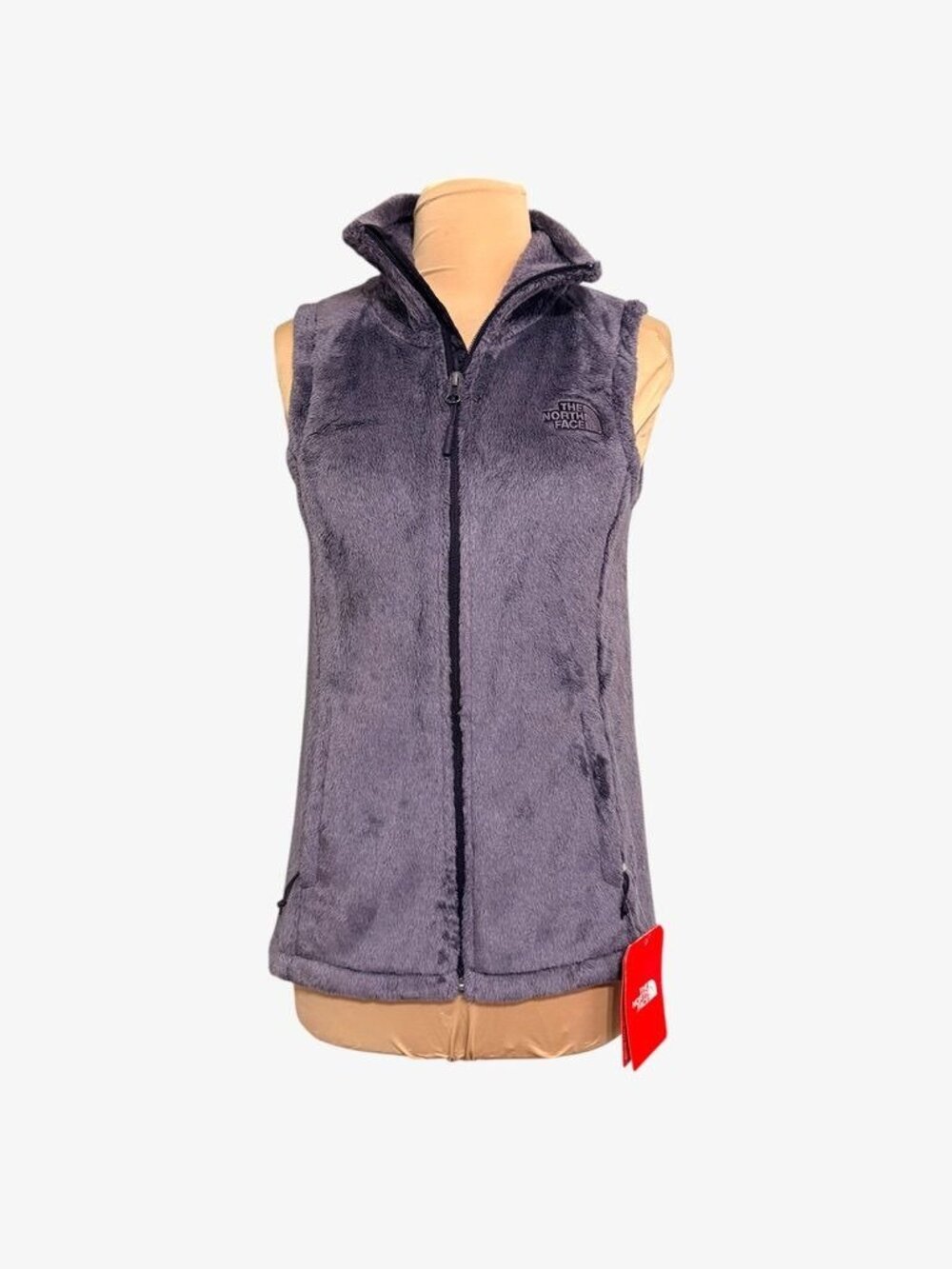NWT The North Face Osito Fleece Vest Women XS Galaxy Purple Fluffy Gorpcore NEW - Picture 6 of 7